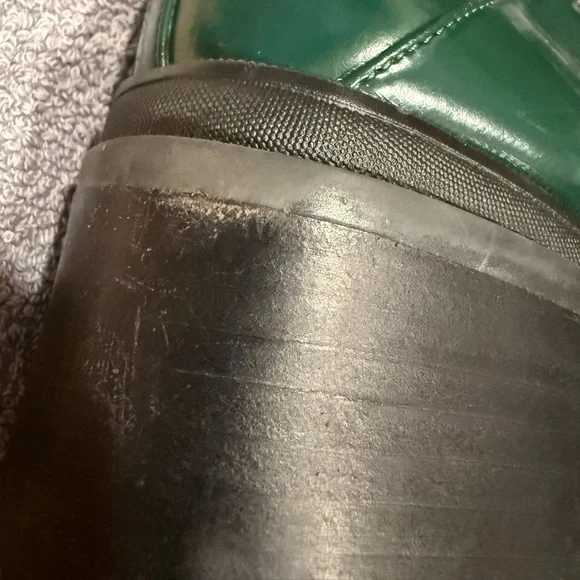 Green Jeffrey Campbell Czech chunky heeled combat boots - Picture 3 of 8